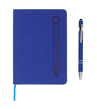 BLK22-1429 - Magnetic Journal & Metal Pen Set