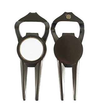 BLK-ICO-635 - Geo Divot Tool/Bottle Opener