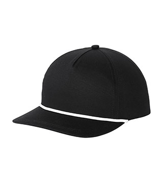 C962 - Snapback Five-Panel Rope Cap