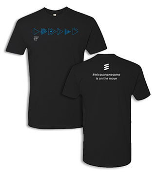 ER1-3600-SPAI - Bulk #ericssonawesome on the Move Tee