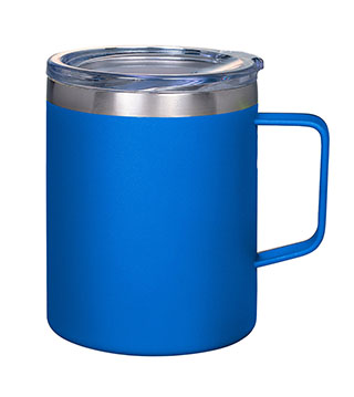 ICOL-B-019 - 12 Oz. Insulated Stainless Steel Mug - Reflex Blue