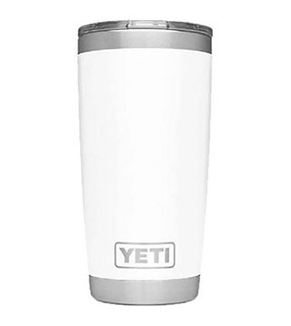 ICOL-B-012 - YETI 20oz Rambler - White