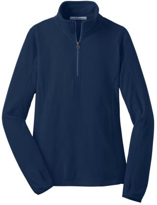 L224 - Ladies' Microfleece 1/2-Zip Pullover