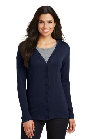 Ladies' Modern Stretch Cotton Cardigan