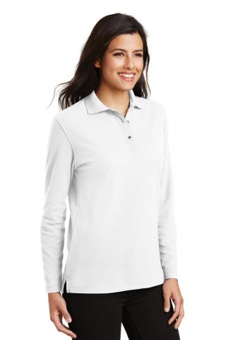Ladies' Silk Touch L/S Sport Shirt