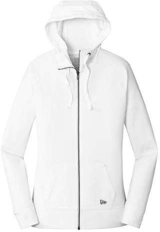 LNEA122 - Ladies' Sueded Cotton Full-Zip Hoodie