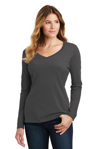 Ladies' L/S Favorite V-Neck Tee