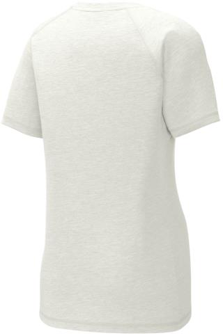 Ladies' Tri-Blend Wicking Scoop Neck Tee