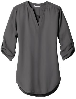 LW701 - Ladies' 3/4- Sleeve Tunic Blouse