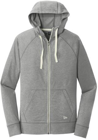 NEA122 - Sueded Cotton Full-Zip Hoodie