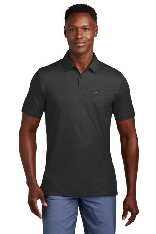 TM1MY404 - Oceanside Heather Pocket Polo